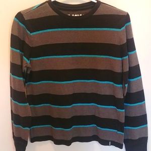 Boys Tony Hawk Long Sleeve Strips Shirt